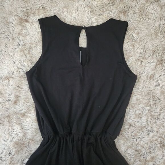 Paraphrase Wide Leg Sleeveless Jumper Black‎ NWT Women's Size Medium - Picture 6 of 10